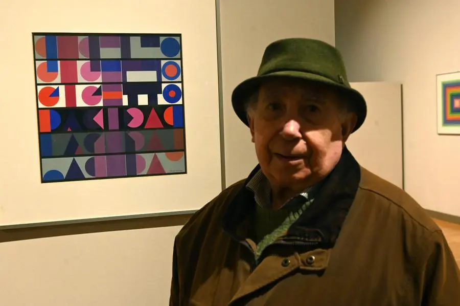 L'anteprima della mostra «L’inganno ottico - Opere d’arte cinetica dalla Donazione Paci»