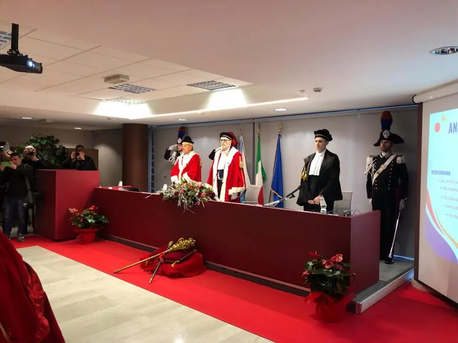 La Cerimonia Per L'inaugurazione Dell'anno Giudiziario A Brescia ...