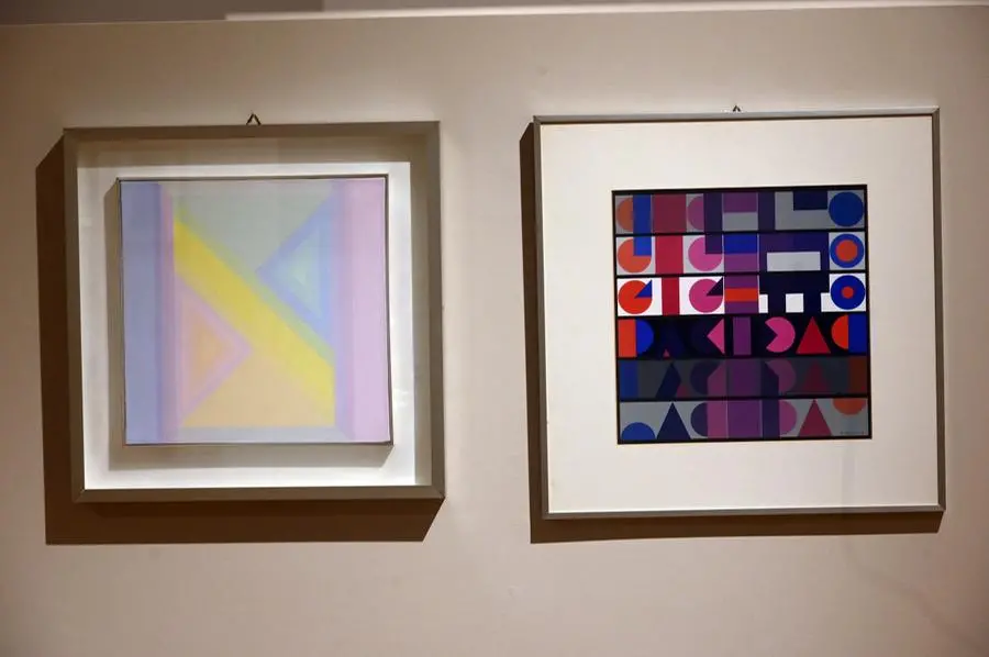 L'anteprima della mostra «L’inganno ottico - Opere d’arte cinetica dalla Donazione Paci»