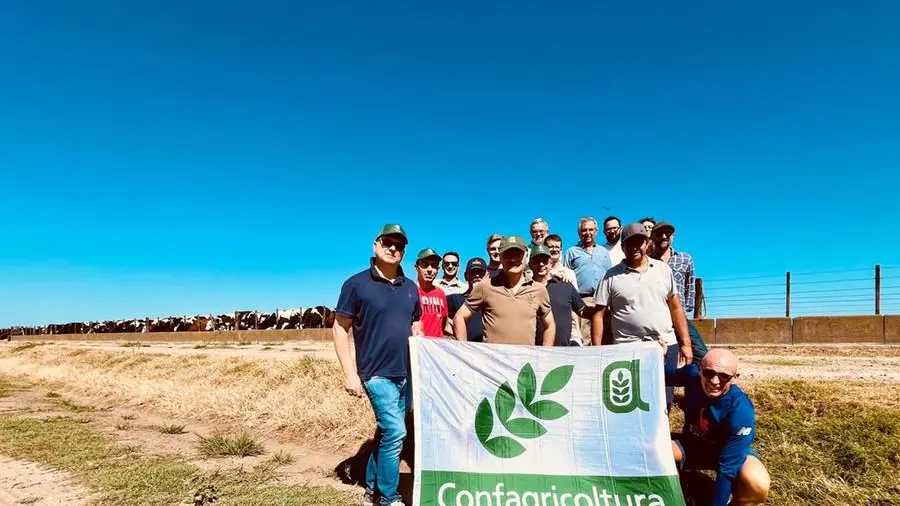 La delegazione di Confagricoltura Brescia in Argentina - © www.giornaledibrescia.it