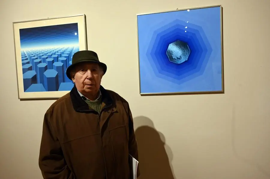 L'anteprima della mostra «L’inganno ottico - Opere d’arte cinetica dalla Donazione Paci»