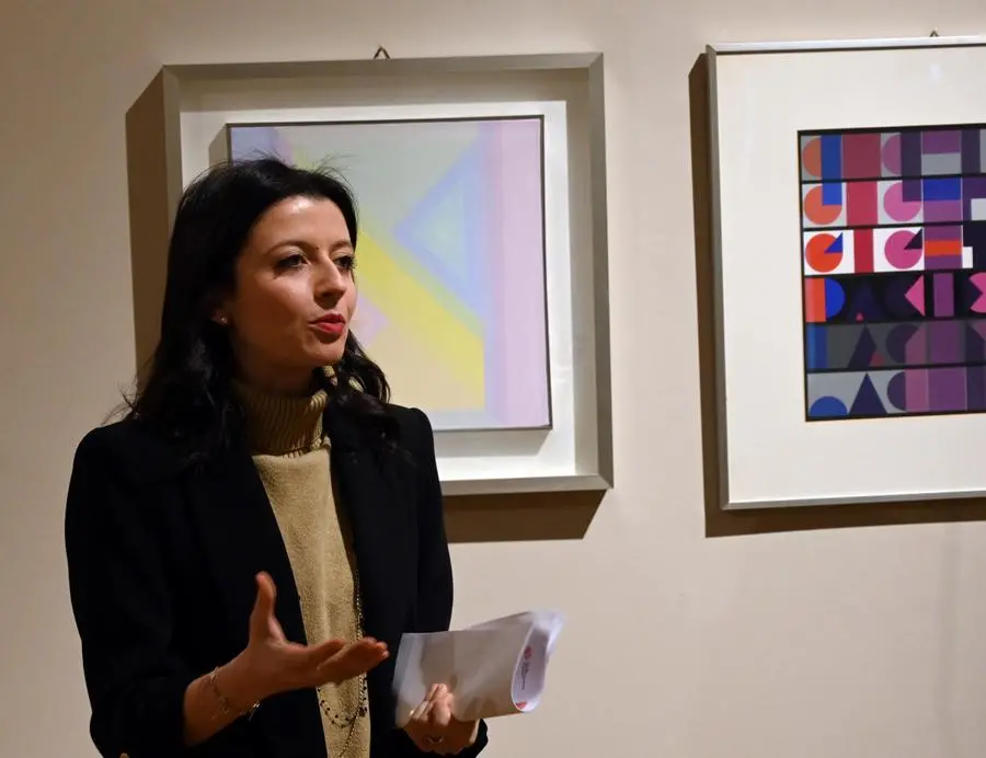 L'anteprima della mostra «L’inganno ottico - Opere d’arte cinetica dalla Donazione Paci»
