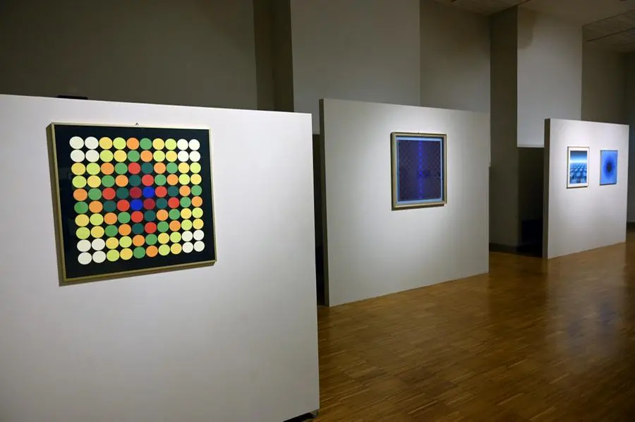 L'anteprima della mostra «L’inganno ottico - Opere d’arte cinetica dalla Donazione Paci»