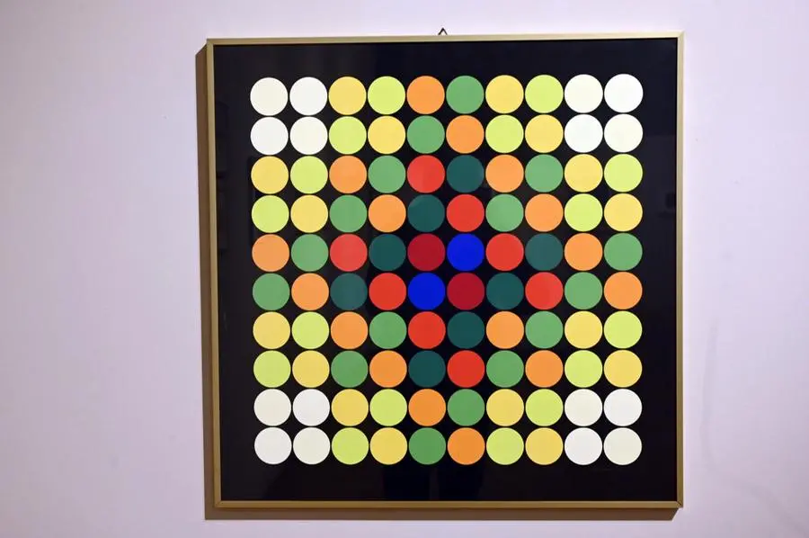 L'anteprima della mostra «L’inganno ottico - Opere d’arte cinetica dalla Donazione Paci»