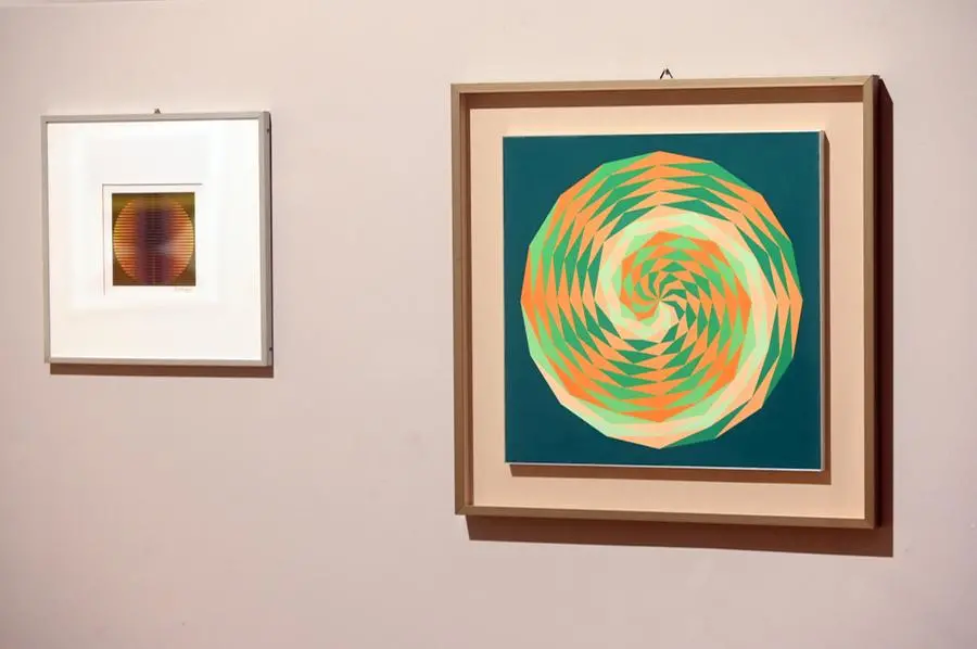 L'anteprima della mostra «L’inganno ottico - Opere d’arte cinetica dalla Donazione Paci»