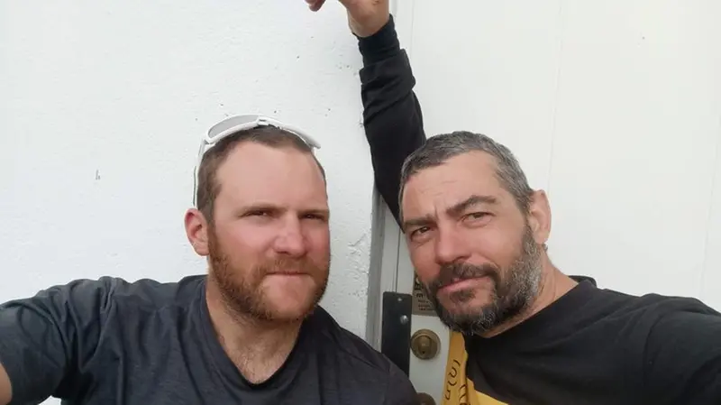 I due compagni di viaggio hanno rafforzato ancora di più la loro amicizia - © www.giornaledibrescia.it