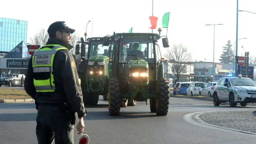 Il primo giorno di protesta in via Dalmazia