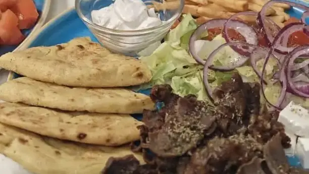 Il gyros d'agnello greco