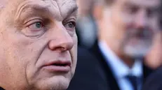 epa11058324 Hungary's Prime Minister, Viktor Orban, arrives to attend a national tribute ceremony for late French politician and former European Commission President Jacques Delors in the courtyard of the Hotel des Invalides in Paris, France, 05 January 2024. The former European Commission President and architect of the modern EU has died at age 98, his family announced on 27 December 2023.  EPA/STEPHANIE LECOCQ / POOL  MAXPPP OUT