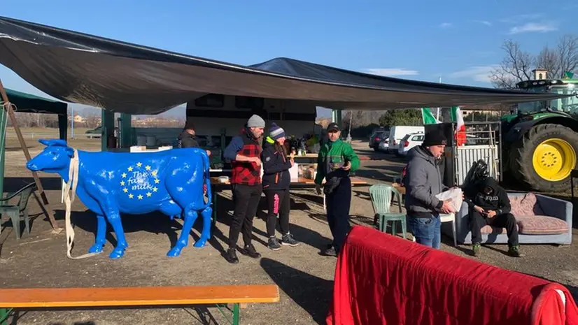 Il quinto giorno di protesta degli agricoltori