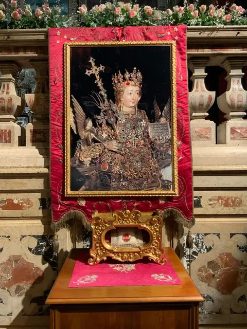 L'arrivo a Brescia della nuova reliquia di sant'Agata