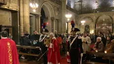 L'arrivo a Brescia della nuova reliquia di sant'Agata