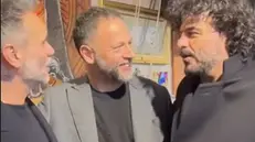Maurizio Miri tra Nek e Renga - Fonte Instagram