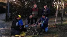 Attivisti impegnati nel progetto zero sprechi in Franciacorta
