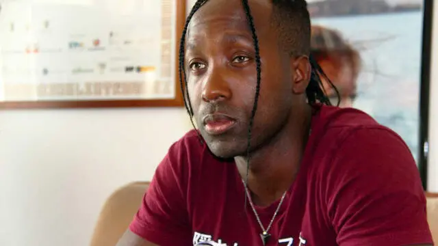 This image, taken from Tusciaweb site, shows Rudy Guede, the only convict for the murder of Meredith Kercher, committed in Perugia on the evening of first November 2007, who returns free for the end of the sentence, Perugia, Italy, 23 November 2021. Guede was tried with the shortened rite and sentenced to 16 years of imprisonment, most of them served in Viterbo prison. He is currently in charge of social services. "Rudy was released at the end of his sentence" said his defense lawyer, Fabrizio Ballarini, interviewed by ANSA. ANSA / Tusciaweb +++ ATTENTION THE PHOTO MAY NOT BE PUBLISHED OR REPRODUCED WITHOUT THE PERMISSION OF THE SOURCE OF ORIGIN TO WHICH REFERENCE IS MADE +++ +++ NO SALES; NO ARCHIVE; EDITORIAL USE ONLY +++