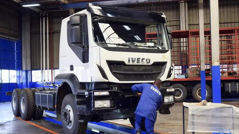 Un lavoratore Iveco