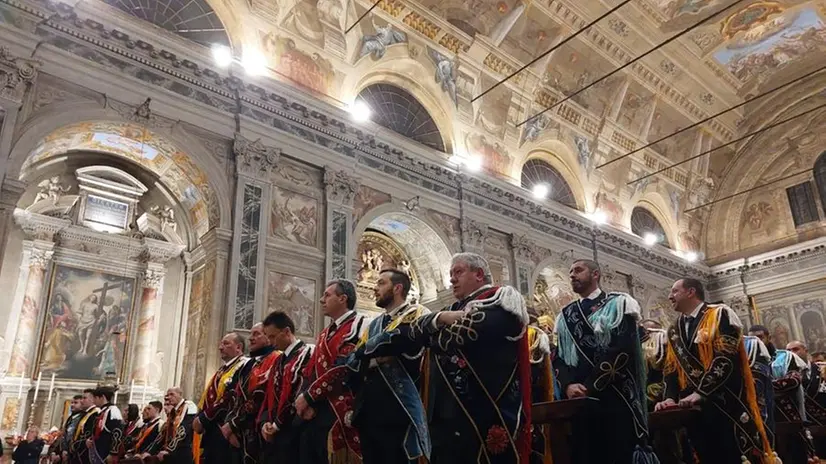 Carnevale di Bagolino: la messa in San Giorgio e i balarì