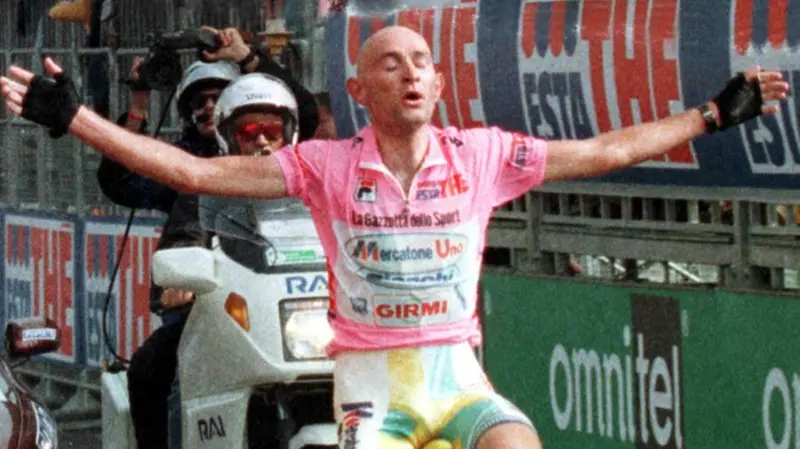 La vittoria di Pantani al Plan di Montecampione