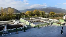 Il nuovo depuratore di Gavardo, una delle ultime opere realizzate - © www.giornaledibrescia.it