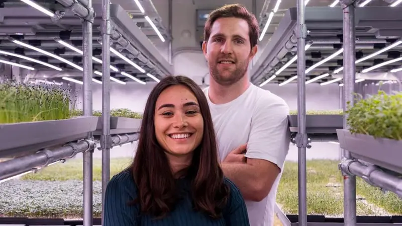 Daniele Bertocchi e Camilla Paletti all’interno di Demetra