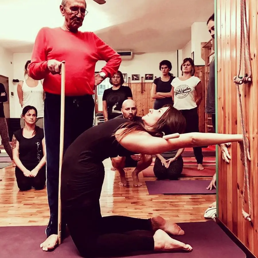 Renato e Nicoletta Turla, lo yoga in famiglia
