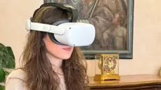 Il visore per la realtà virtuale - © www.giornaledibrescia.it