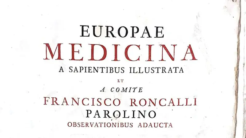 «Europae medicina» di Francisco Roncalli Parolino
