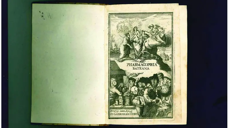 La «Pharmacopeia bateana» del medico inglese George Bate (1608-1669)