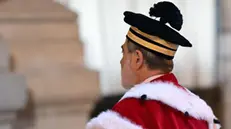 La cerimonia d'inaugurazione dell'anno giudiziario della Cassazione, Roma, 25 gennaio 2024.   ANSA/ETTORE FERRARI  

