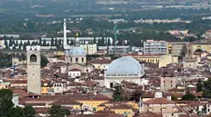 Una veduta di Brescia