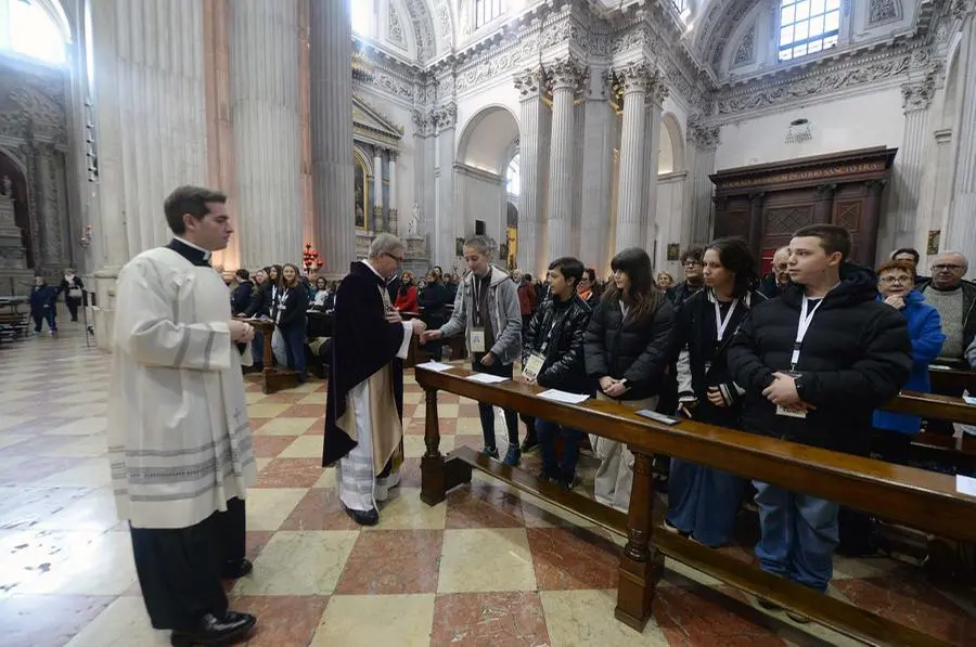 La messa in Duomo con Azione Cattolica