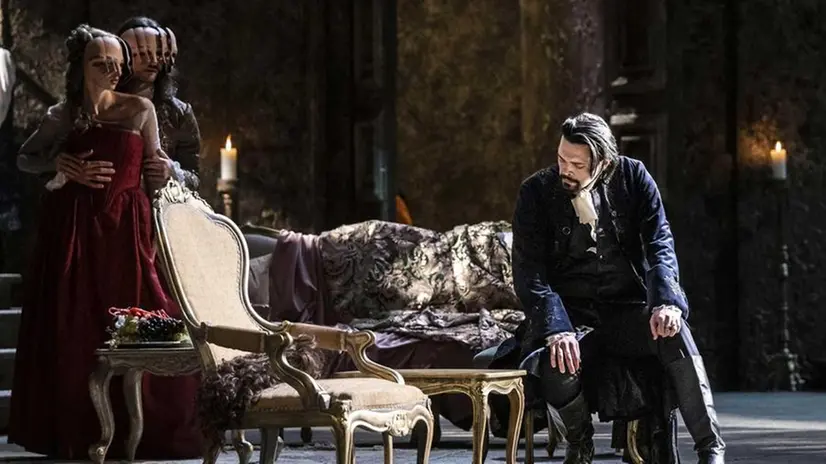 Luca Micheletti impegnato al Regio di Torino in «Un ballo in maschera» di Giuseppe Verdi - Foto Andrea Macchia