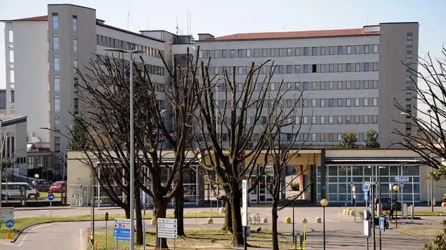 epa08320692 A handout photo made available by the Municipality of Crema shows the exterior of the hospital of Crema, Italy, 25 March 2020. Operations of a field hospital are set to gradually start. The hospital will be managed by the Army, Asst Crema and the so-called Cuban Brigade, made up of doctors and nurses who have come specifically from the country of Central America. EPA/MUNICIPALITY OF CREMA PRESS OFFICE / HANDOUT HANDOUT EDITORIAL USE ONLY/NO SALES