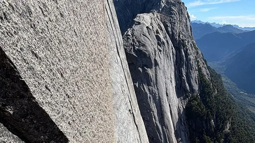 Il bresciano Leo Gheza traccia una nuova via sul Cerro Trinidad Central in Cile