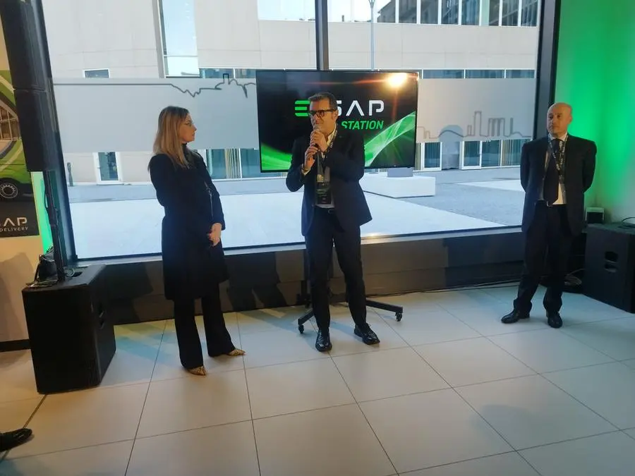La stazione di ricarica rapida E-Gap