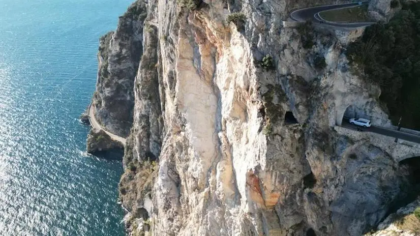 La Strada della Forra a Tremosine è chiusa da dicembre per una frana