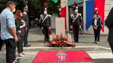 MARIO CERCIELLO REGA - INAUGURATA A ROMA UNA STELE IN SUO RICORDO, NEL GIORNO DEL SUO COMPLEANNO.