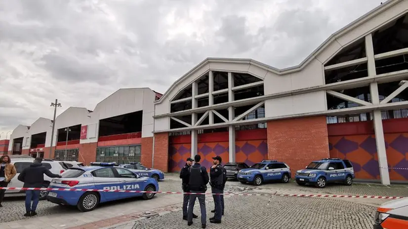 L'esercitazione della Polizia al Freccia Rossa
