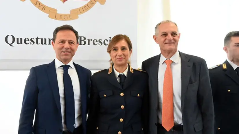 La firma del protocollo in Questura