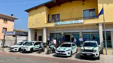 La sede della Polizia locale della Valtenesi - © www.giornaledibrescia.it