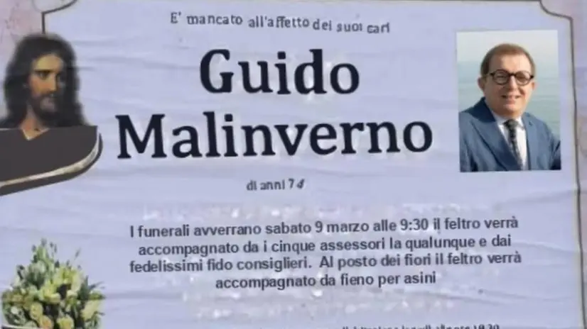 Il sindaco di Desenzano sul falso necrologio Azione politica di