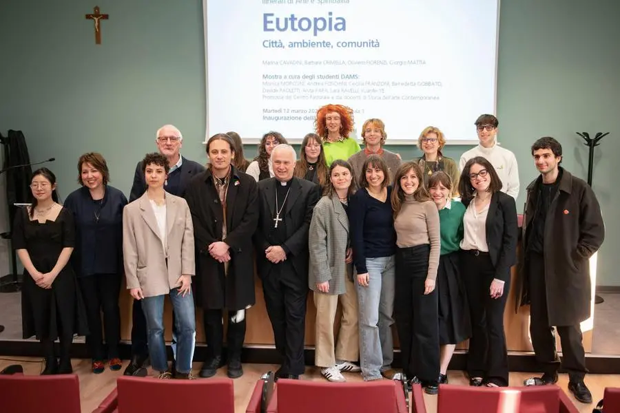 La presentazione della mostra «Eutopia»