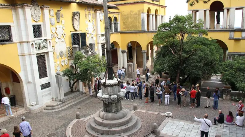 Il Vittoriale a Gardone Riviera (foto d'archivio) - Foto © www.giornaledibrescia.it