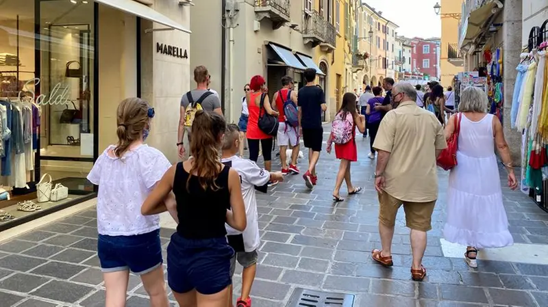I turisti sul Benaco si dedicano anche al turismo