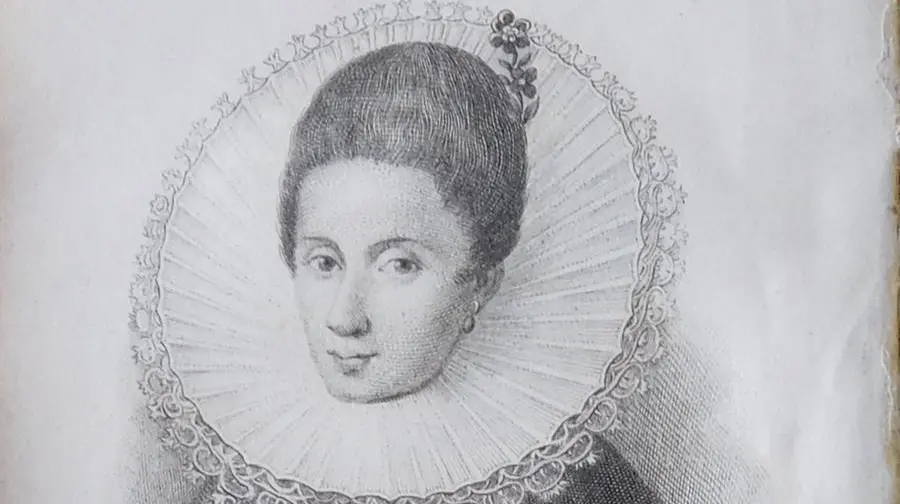 La poetessa bresciana Veronica Gambara su un frontespizio