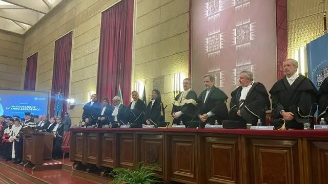 Cerimonia di inaugurazione dell'anno accademico 2022-23 dell'Università di Trieste.