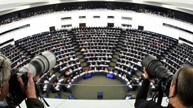 Il parlamento europeo a Bruxelles - Foto Ansa © www.giornaledibrescia.it