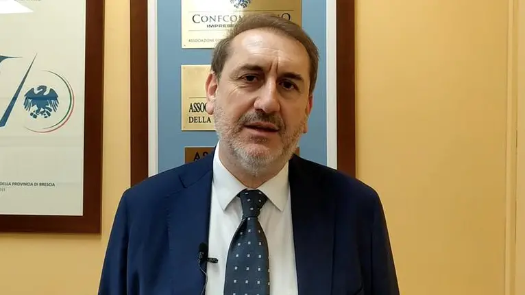 Il presidente di Confcommercio Brescia Carlo Massoletti - © www.giornaledibrescia.it