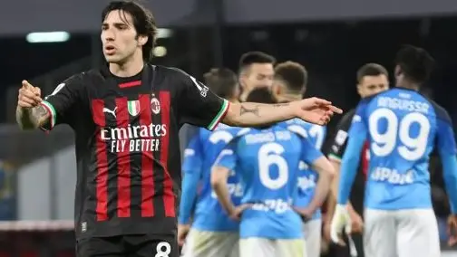 Sandro Tonali con la maglia del Milan -  © www.giornaledibrescia.it