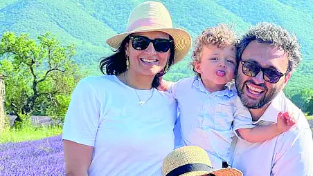 Marta Abatantuono e la sua famiglia allargata